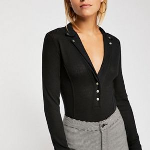 Free People Moto Layering Top
